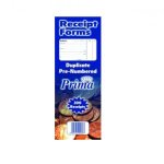 Prima Receipt Book Prenumbered Duplicate