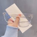 Mod Jelly Square Frame Clear Lens Glasses Fashion Computer Glasses Optical Spectacles For Women Men Fashion Glasses