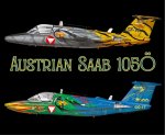 Austrian Saab 105O Mouse Pad