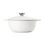 @home Cast Iron Casserole 22CM Ivory