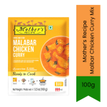 Mother's Recipe Malabar Coconut Chicken Curry Spice Mix Nariyal Murgh Masala 100G - Creamy Coastal Cooking Paste For Mildly Spic