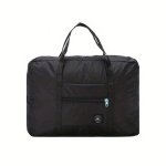 Large Capacity Travel Luggage Bag Waterproof Folding Storage Bag Portable With Handle For Easy Carrying