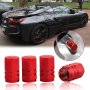 4PCS Personality Tire Cap Aluminum Alloy Valve Tire Stem Valve Caps Wheel Valve Covers Car Dustproof Tire Hexagon Shape