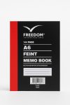 Reedom Stationery Hard Cover A6 Memo Book 144 Pages