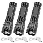 MINI Pocket Torch: USB Rechargeable Waterproof Tactical LED Flashlight For Camping Emergency Outdoor & Home Gadget