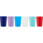Seconds Plastic Cup 250ML Colour May Vary
