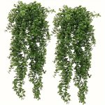 2PCS Lifelike Artificial Ivy Vines - Uv-resistant Easy-care Outdoor Decor For Garden Wedding Arch & Summer Home - Durable Romant
