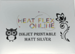 Matt Silver Inkjet Printable A4