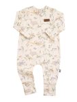Unicorn Swans Baby Cotton Onesie