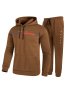 Paris Print Men's 2Pcs Outfits Casual Hoodies Long Sleeve Pullover Hooded Sweatshirt And Sweatpants Joggers Set For Spring Fall Men's Clothing