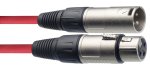 FTS C-10M-RD Xlr Male -xlr Female Microphone Cable 10M Red