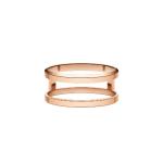 Elan Dual Ring Rose Gold - 54