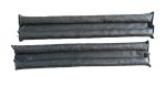 2 Sapphire Double Draught Excluders - Grey