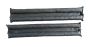 2 Sapphire Double Draught Excluders - Grey