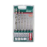 Alpen Drill Bit Set Hex Shank Hss Super 6PC