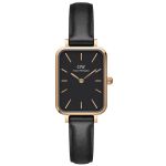 Quadro Pressed Sheffield Leather Rose Gold Black