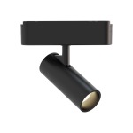 Single LED Aluminium Spotlight Black 6W 12W - 12W