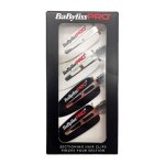 Dual Shiled Dent Clips 4PC Blk+wht