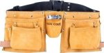 Tork Craft 11 Pocket Leather Tool Belt