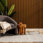 Luxe Aura Rabbit Faux Fur Carpet Greige