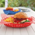 4 PC Burger Basket