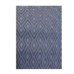Modern Diamond Textured Grey Carpet CSR4405