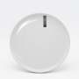Gloss Dinner Plate - Light/dark Grey