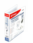 A4 2 Inch File Folders Ring Binders - Durable Pvc/pp For Office