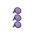 Makeup Eraser Pads - Pack Of 12 - Purple