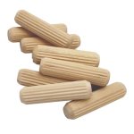 100 PK Dowel Pins 8MM X 40MM 5451100