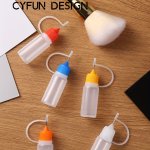 Cyfun Design 5PCS LOT 10ML 20ML 30ML 60ML Needle Tip Bottles Empty Applicator Bottles For Diy Crafts Fill With Paint Glue Craft