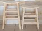 Saddle Stool – Raw