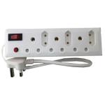 Alphacell 6-WAY Multiplug With Switch