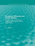 Economic Efficiency And Social Welfare Routledge Revivals - Selected Essays On Fundamental Aspects Of The Economic Theory Of