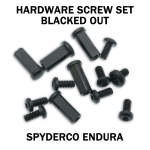 Stainless Replacement Hardware Screw Kit For Spyderco Endura - Black