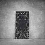 Wall Art D102 - 2000 X 1000 X 20 Indoor Matt Silver Cool White