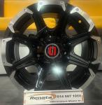 5 150 16" 309 Gloss Blk 8J ET0 Gangr – Set Of 5