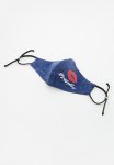 Sissy Boy No Kisses Face Mask With Lip Print - Blue