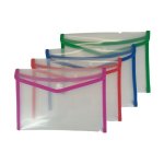 Clear Pvc Envelope File 34CMX23CM - Factory Plaza