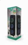 Ok Party Box Speaker 3000W Pmpo Triple 8.5 Bluetooth Tower With Microphone