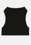 PoP Candy Rib Top - Black