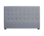 Missouri Headboard - Three Quarter / Light Grey