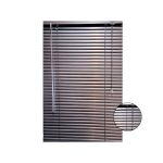 25MM 120 X 150CM Aluminium Blinds Chocolate