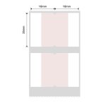 NB442 - - B1 B21 B3S B4 - 36X25MM - 260 Pink Index Sticker Labels