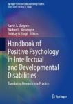Handbook Of Positive Psychology In Intellectual And Developmental Disabilities - Translating Research Into Practice Hardcover 1S