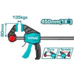 Totai Total Clamp Quick Bar 18" HD 135KG