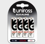 Uniross Alkaline Aa Batteries 12 Pack