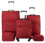 PIERRE CARDIN Lyon Ultralight 5 Piece Set Red