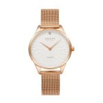 Smykke Rose Gold - White Dial Stainless Steel Ladies Watch V297LXVIMV