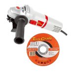 Tork Craft 900W Angle Grinder 115MM With Cutting Discs TORKIT043
